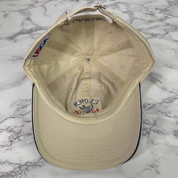US Open 2006 Winged Foot Khaki USGA Member Adjustable Golf Hat Cap - Picture 5 of 7